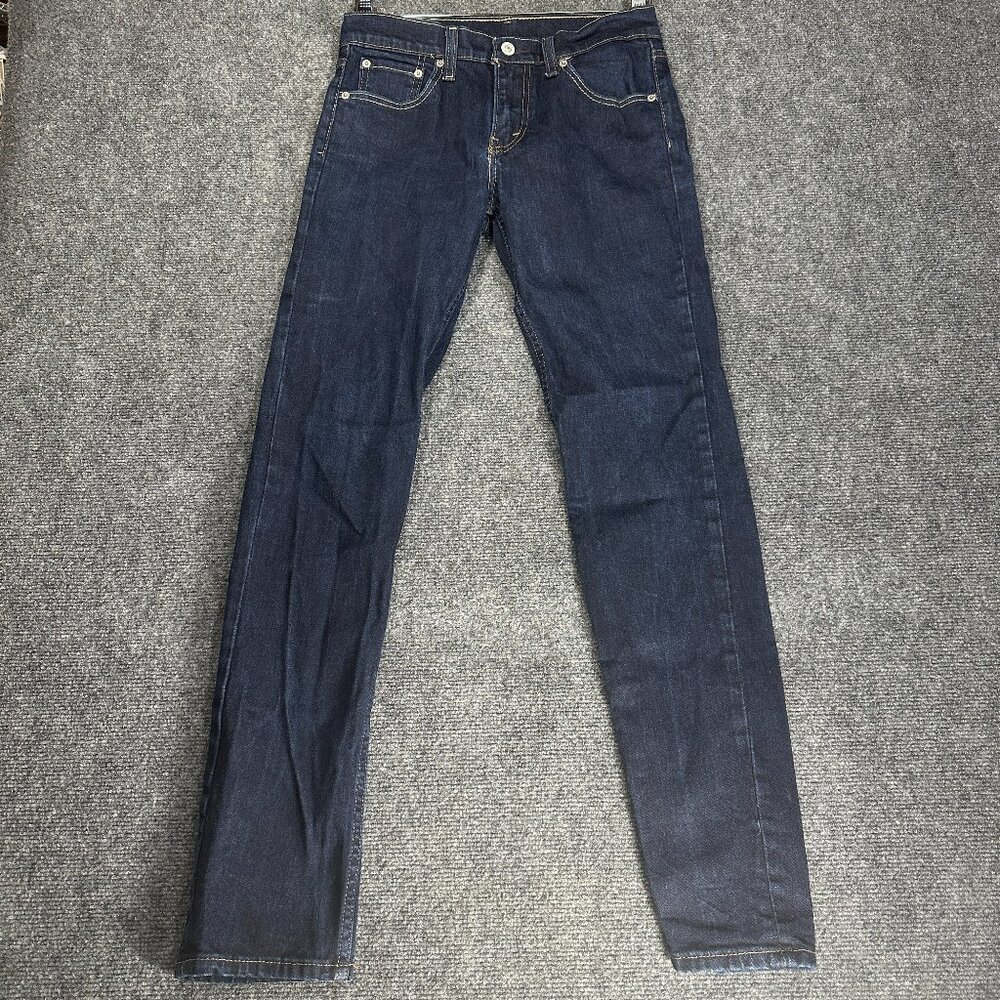 Levis 511 Jeans Mens 29 Dark Wash Cotton Stretch Slim Fit Pockets